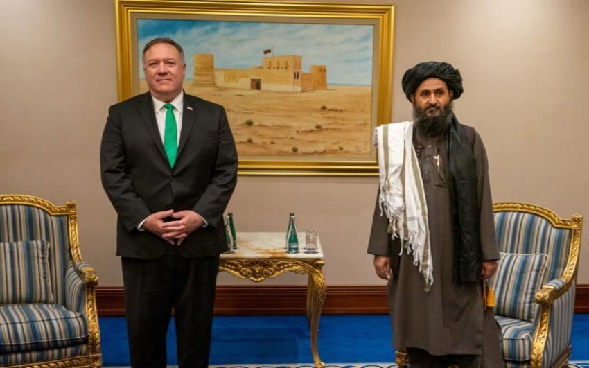 پمپئو: دیدار با معاون طالبان که خون دوستم را در دست داشت، دشوار بود