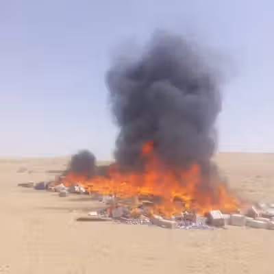 Taliban Destroys Nearly Seven Tons Of Smuggled Medicines In Helmand