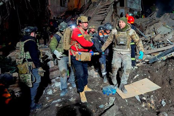 حمله موشکی روسیه به اوکراین یک کشته و ۱۵ زخمی برجا گذاشت