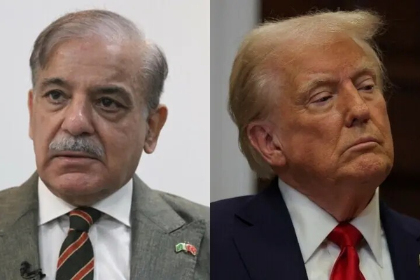شهباز شریف نن په سپینه ماڼۍ کې له ټرمپ سره ګوري