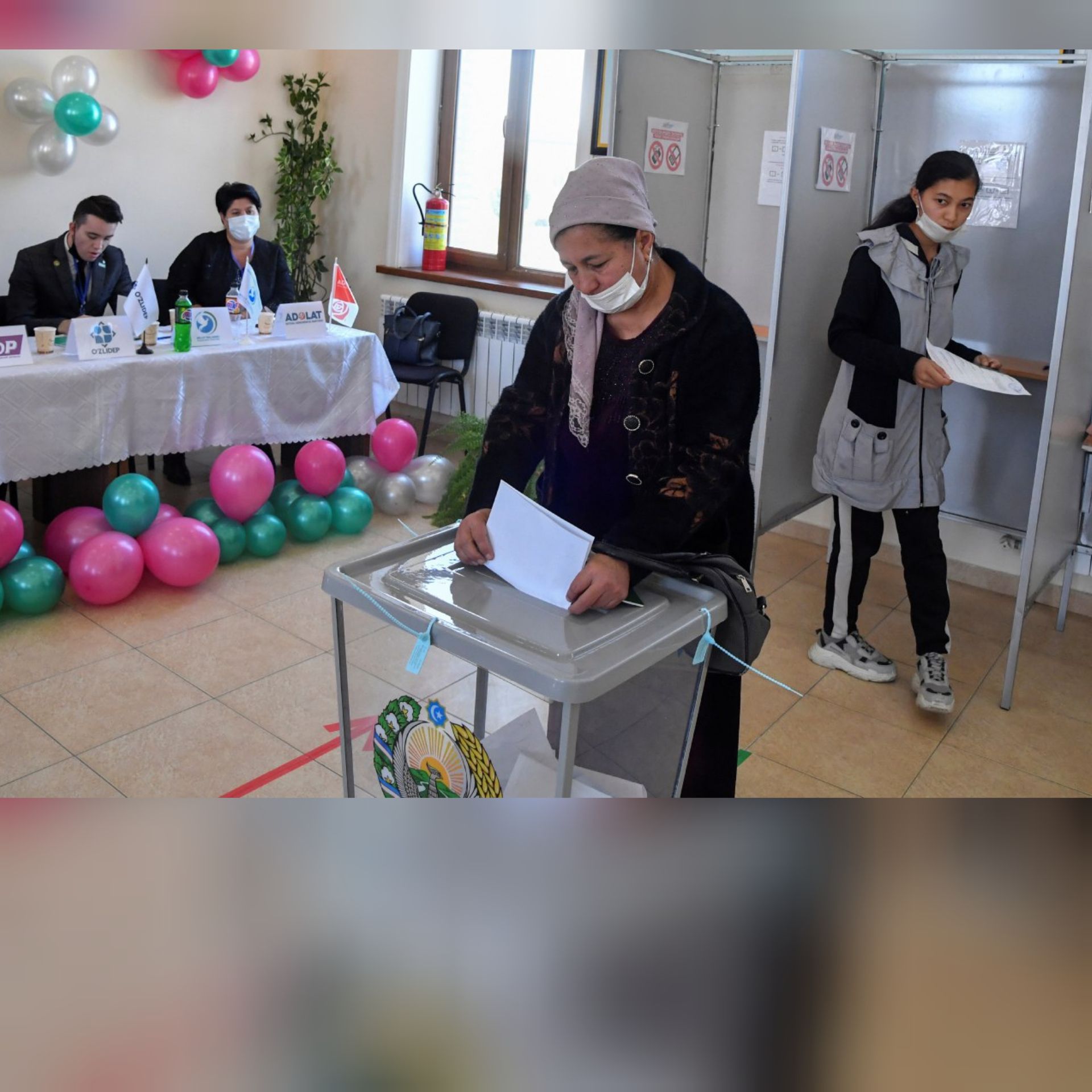 انتخابات ازبکستان زیر سایه سقوط افغانستان به دست طالبان برگزار شد