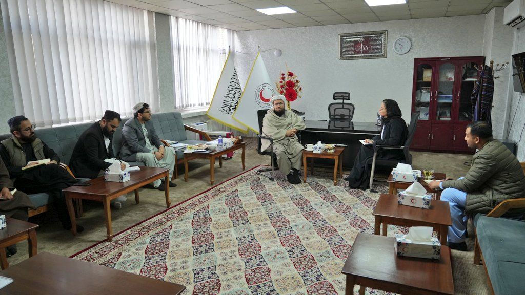 د طالبانو سرې میاشتې د بریتانیا له سره صلیب نه د بهرنیو سفرونو په برابرولو کې مرسته غوښتې