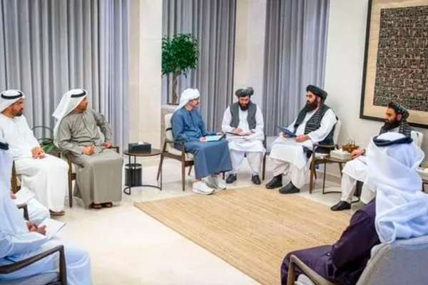 UAE Foreign Minister Meets Taliban’s FM Muttaqi