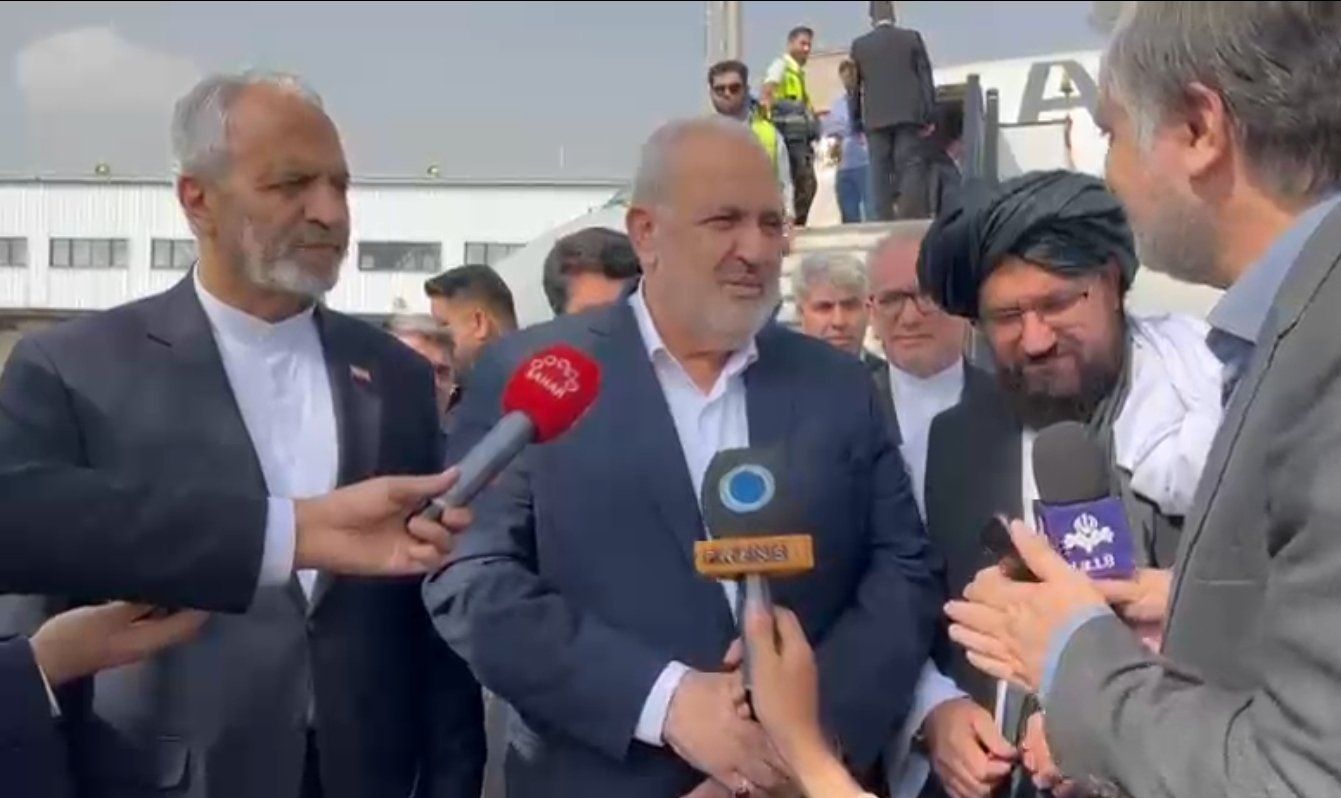 وزیر انرژی جمهوری اسلامی وارد کابل شد