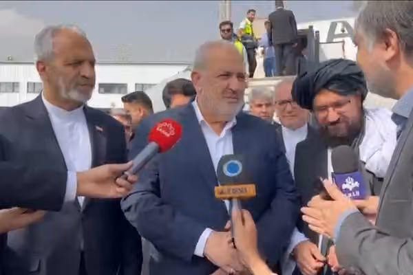وزیر انرژی جمهوری اسلامی وارد کابل شد