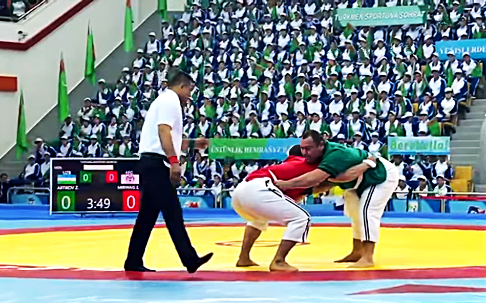 ملی‌پوشان کشتی رستمی افغانستان شش مدال از مسابقات بین‌المللی ترکمنستان کسب کردند