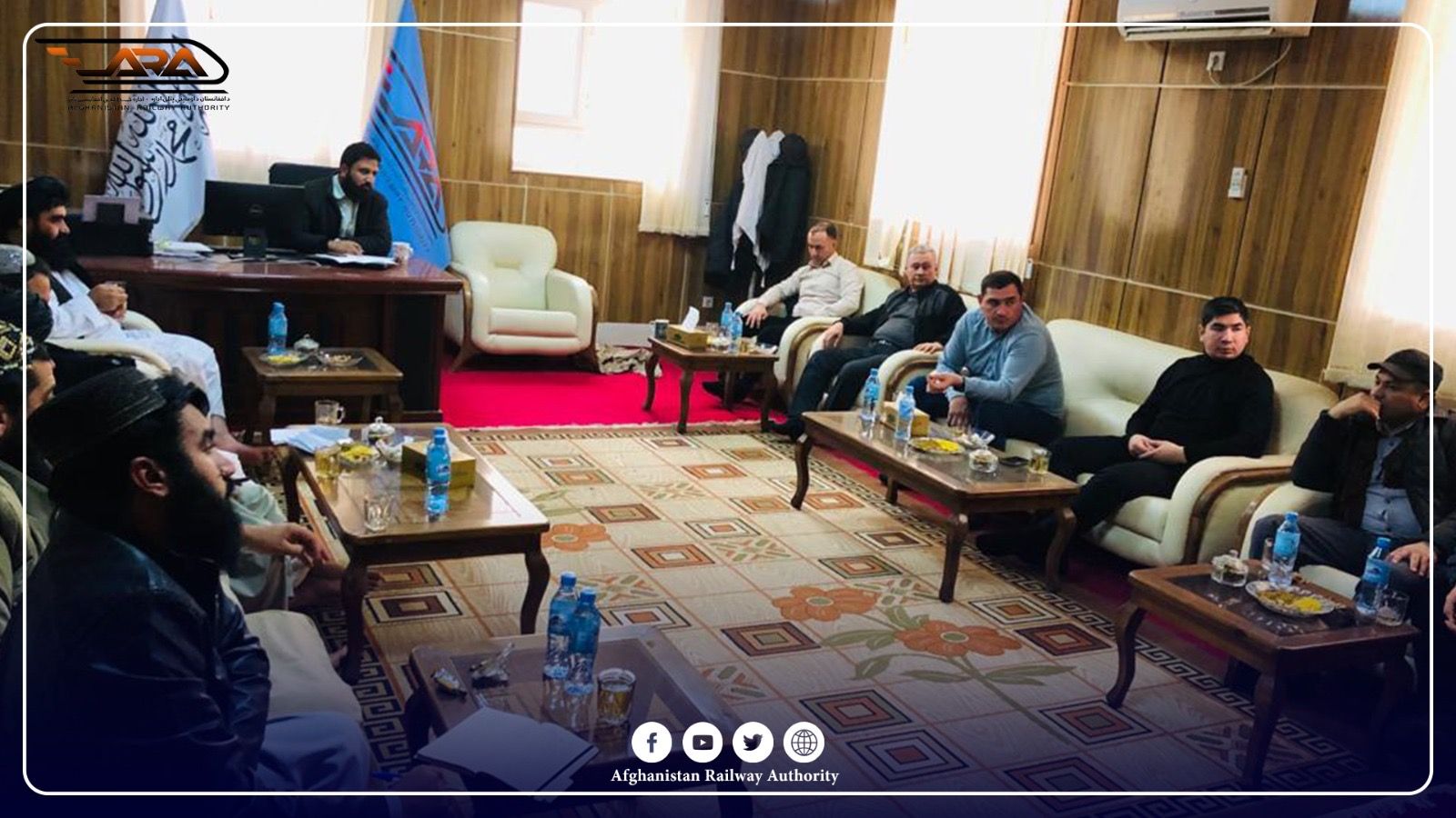 طالبان: ‏د افغانستان-ترکمنستان تخنیکي ډلو له تورغونډۍ سټیشنه لیدنه وکړه