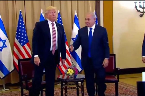 ټرمپ: له نتنیاهو سره رسمي لیدنه لا نهده پلان شوې