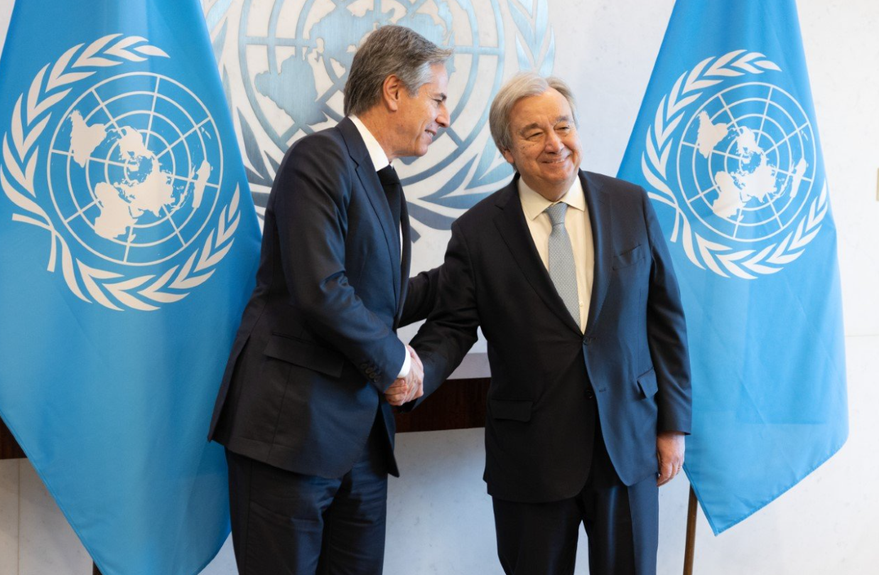 US Secretary of State, UN Secretary General Discuss Violation of Human Rights by Taliban