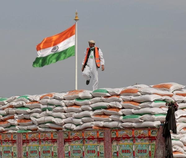 ‌برنامه جهانی غذا اعلام کرد که ۱۰ هزار تن گندم کمکی هند به افغانستان رسید