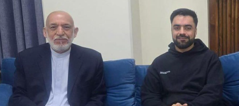 حامد کرزي راشد خان ته د کرېکټ نړیوالې ټولنې په مشورتي بورډ کې د غړیتوب مبارکي ورکړې