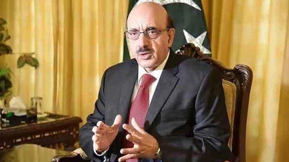 دیپلومات ارشد پاکستان خواهان همکاری چین و امریکا برای از بین بردن تروریسم در افغانستان شد