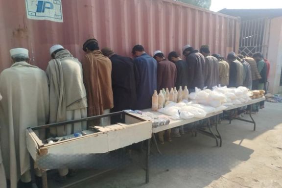 طالبانو په ننګرهار کې د نشه يي توکو د قاچاق او خرڅلاو په تړاو ۱۸ کسان نیولي