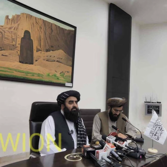 عُقد مؤتمر صحفي لوزير خارجية طالبان في نيودلهي على خلفية تمثال باميان