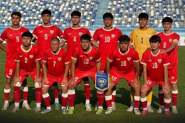 د افغانستان ۱۷ کلنو فوټبال ملي لوبډله د ازبکستان پر وړاندې ماته شوه