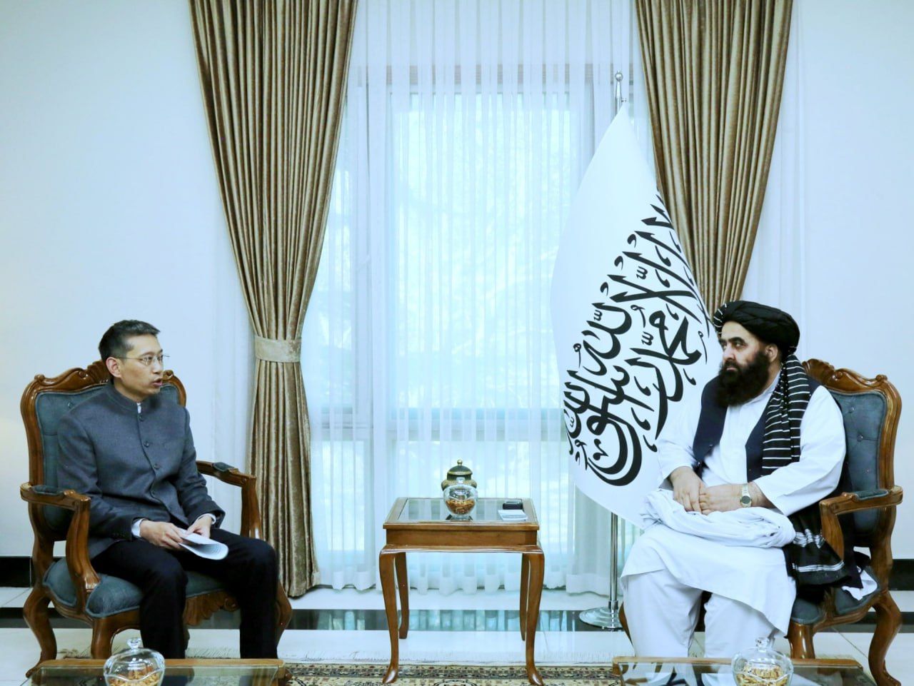 وزیر خارجه طالبان می‌گوید افغانستان در حال جنگ نیست و به نماینده ویژه نیاز ندارد