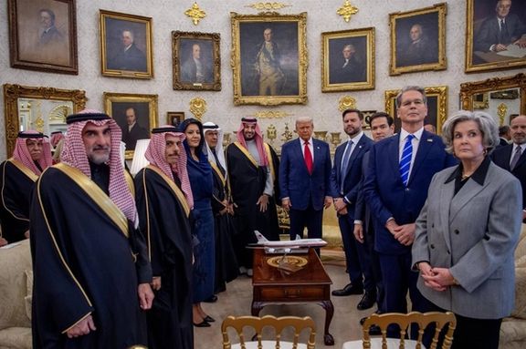 زن عرب کیست که ولیعهد را در دیدار با ترامپ همراهی کرد؟