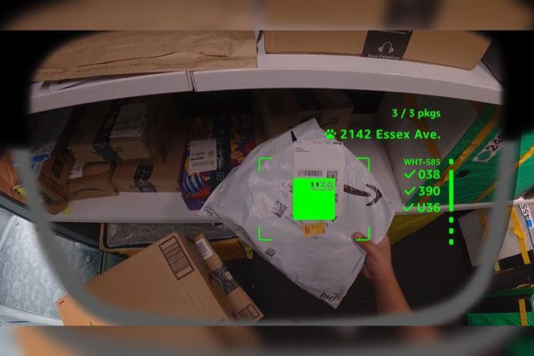 امازون د ځېرکو عینکو او مصنوعي ځیرکتیا (AI) په مرسته د توکو د سپارلو بهیر ګړندی کوي