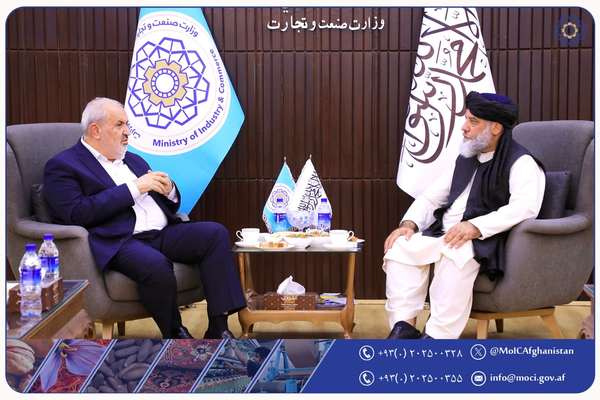 ایران و طالبان درباره گسترش روابط تجاری گفتوگو کردند