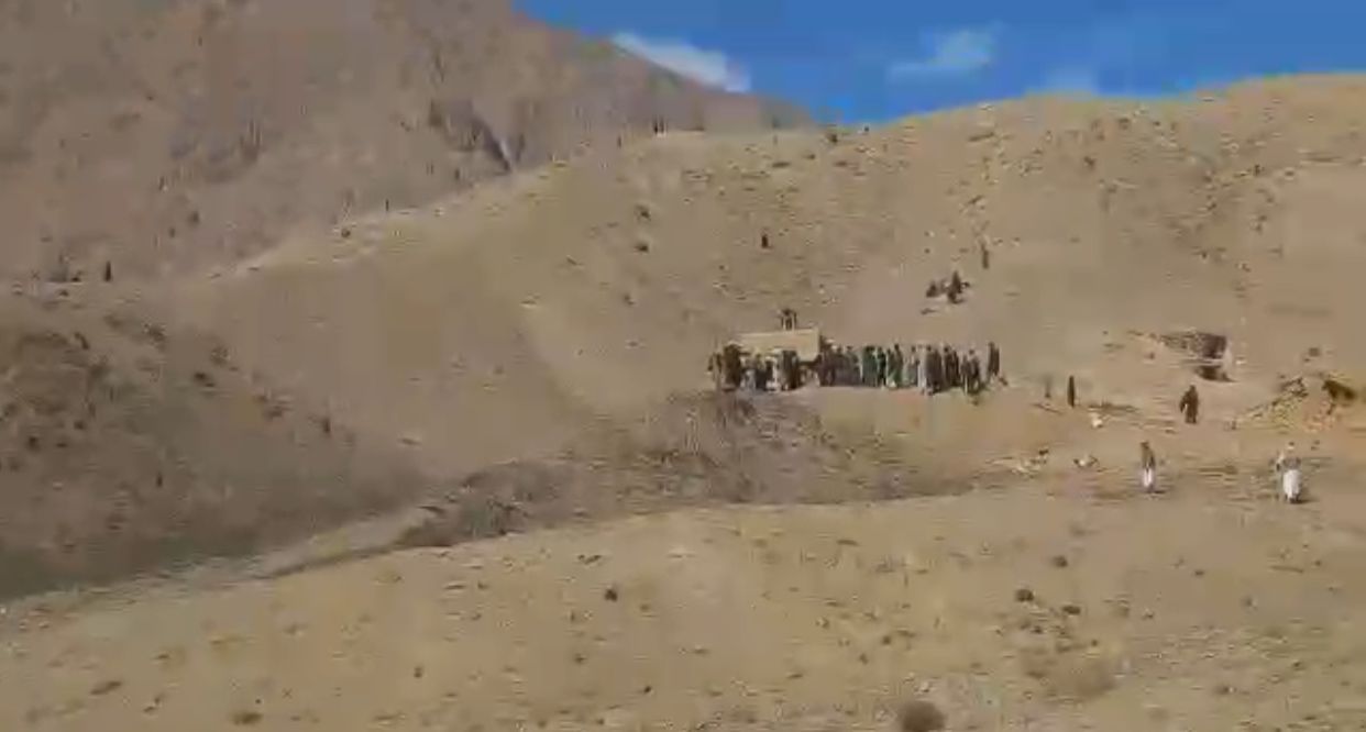 باشندگان دوشی بغلان به «غصب زمین‌» اعتراض کردند