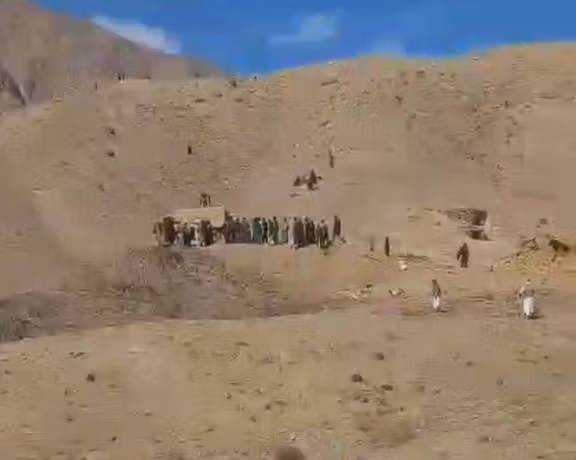 باشندگان دوشی بغلان به «غصب زمین» اعتراض کردند