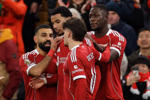 درخشش اکیتیکه در آنفیلد؛ صلاح به ترکیب بازگشت و لیورپول با دو گل از سد برایتون گذشت