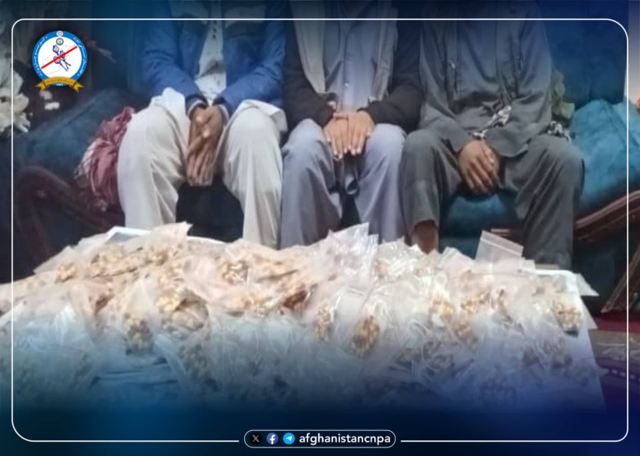 طالبان: د تېرې اوونۍ په ترڅ کې د نشه‌يي توکو د خرڅلاو په تور ۱۲ کسان نیول شوي دي