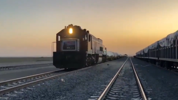 نخستین محموله تجارتی از فرانسه از طریق خط آهن وارد هرات شد