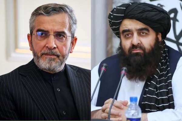 Iran & Taliban’s Foreign Ministers Discuss Joint Action Against Israel