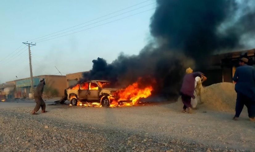 د پاکستان په بلوچستان کې په یوې چاودنه کې د سرتېرو په ګډون اوو تنو ته مرګ ژوبله اوښتې 