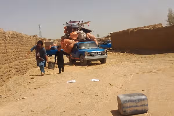د افغان کډوالو تر ستنېدو وروسته؛ د بلوچستان د چاغۍ ولسوالۍ د «ګردي ځنګل» پنډغالی تش شوی