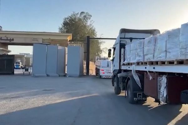 طالبان میگوید بیش از ۵۰۰ تُن کمک بشردوستانه به غزه فرستاده است