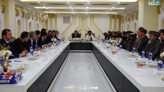 Tajik Delegation Meets Taliban Provincial Officials In Kunduz