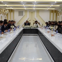 Tajik Delegation Meets Taliban Provincial Officials In Kunduz