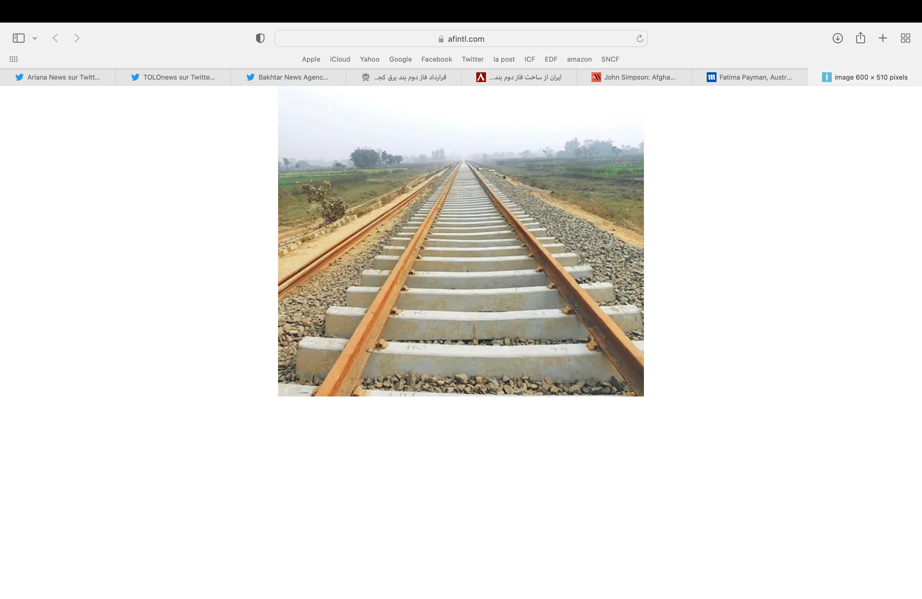 تحلیل نیکی آسیا: داعش می‌خواهد مانع پروژه خط‌آهن ترمذ-پیشاور از مسیر افغانستان شود