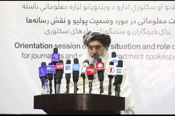 د طالبانو د عامې روغتیا وزیر وايي سږکال د پولیو ۹ مثبتې پیښې ثبت شوې