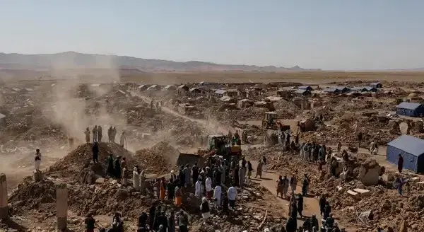 طالبان می‌گوید در یک سال ۱۰ هزار خانه برای آسیب‌دیدگان زلزله هرات ساخته است