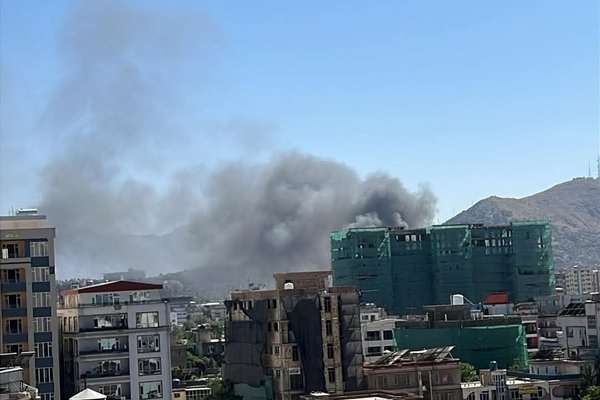 Explosion Heard as Thick Smoke Rises Over Kabul
