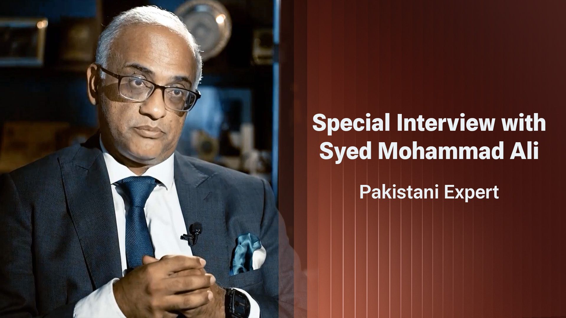 AITV Special Interview with Syed Mohammad Ali, Pakistani expert