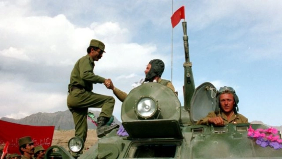 د شوروي اتحاد د ځواکونو د وتلو د وروستۍ ورځ انځور