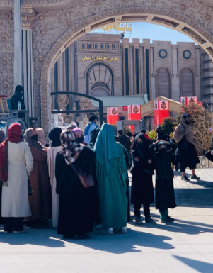 طالبان تمنع النساء من دخول معرض دولي في كابل