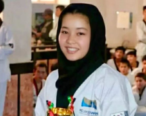خدیجه احمدزاده، مربی تکواندو، پس از ۱۳ روز از حبس طالبان آزاد شد