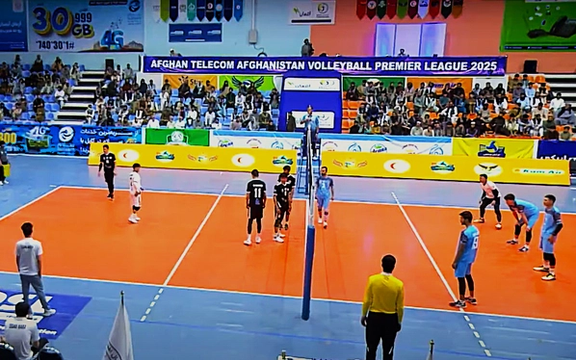 پیروزیهای قاطع خوست سهیلیبازان و ستاره در روز هشتم لیگ برتر والیبال افغانستان