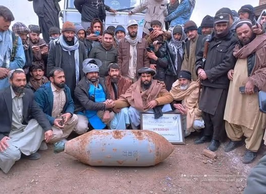 تفكيك قنبلة تزن 500 كيلوغرام من مخلّفات الحروب السابقة في هرات