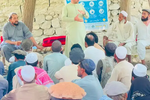 ملګري ملتونه په ننګرهار کې له ۲۱ زرو څخه ډېرو بزګرانو ته د غنمو تخم او کیمیاوي سرې وېشي