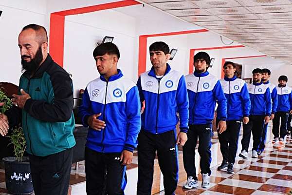 حضور تیم ملی کشتی افغانستان در رقابتهای بینالمللی جام تختی ایران