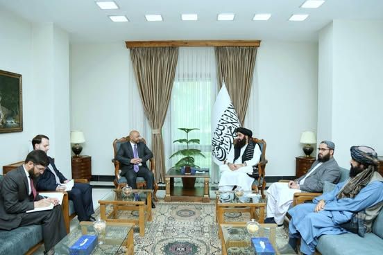 وزیر خارجه طالبان با سفیر ترکیه درباره مذاکرات با پاکستان گفت‌وگو کرد