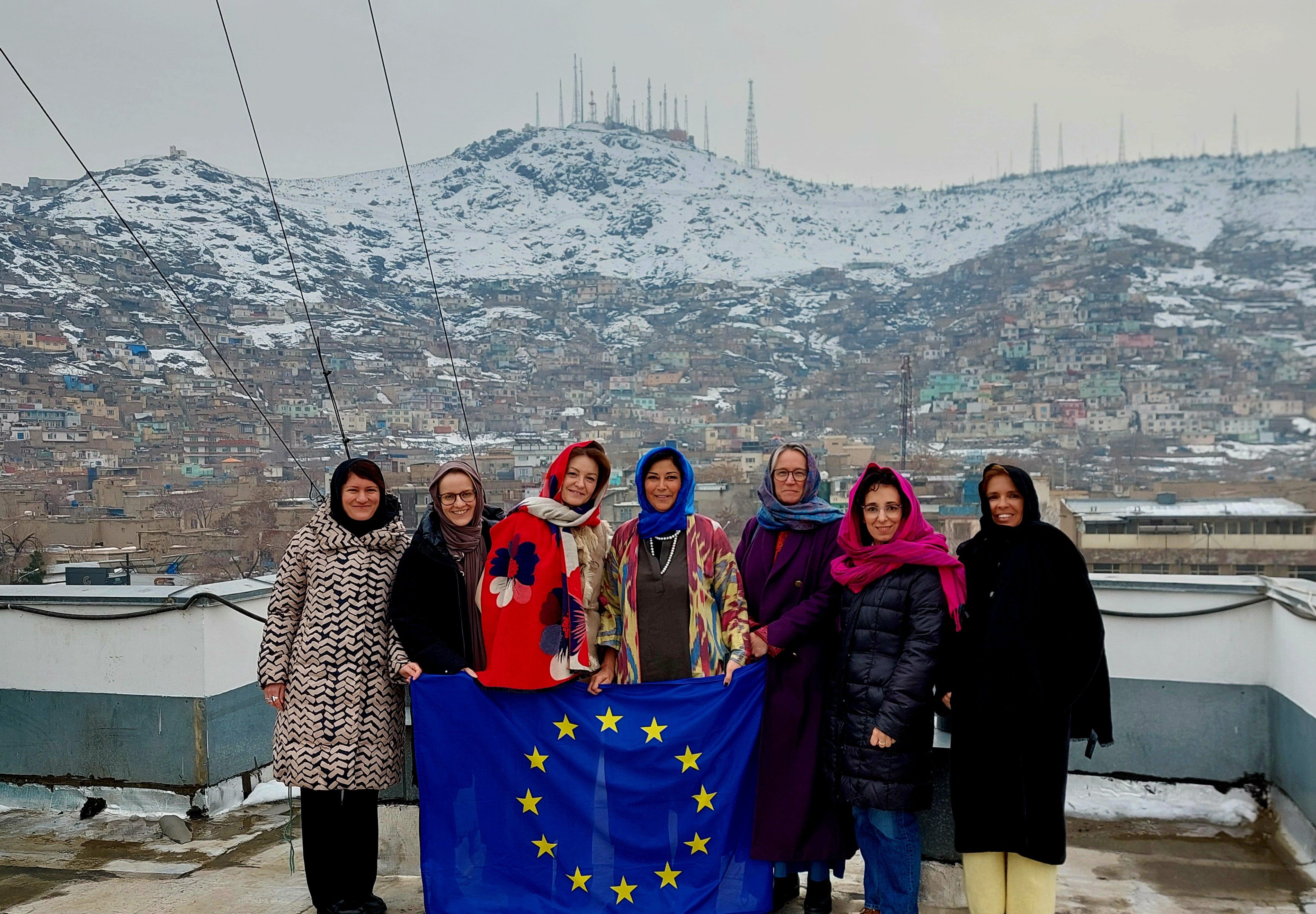 مقام اتحادیه اروپا از مقاومت زنان افغانستان ستایش کرد