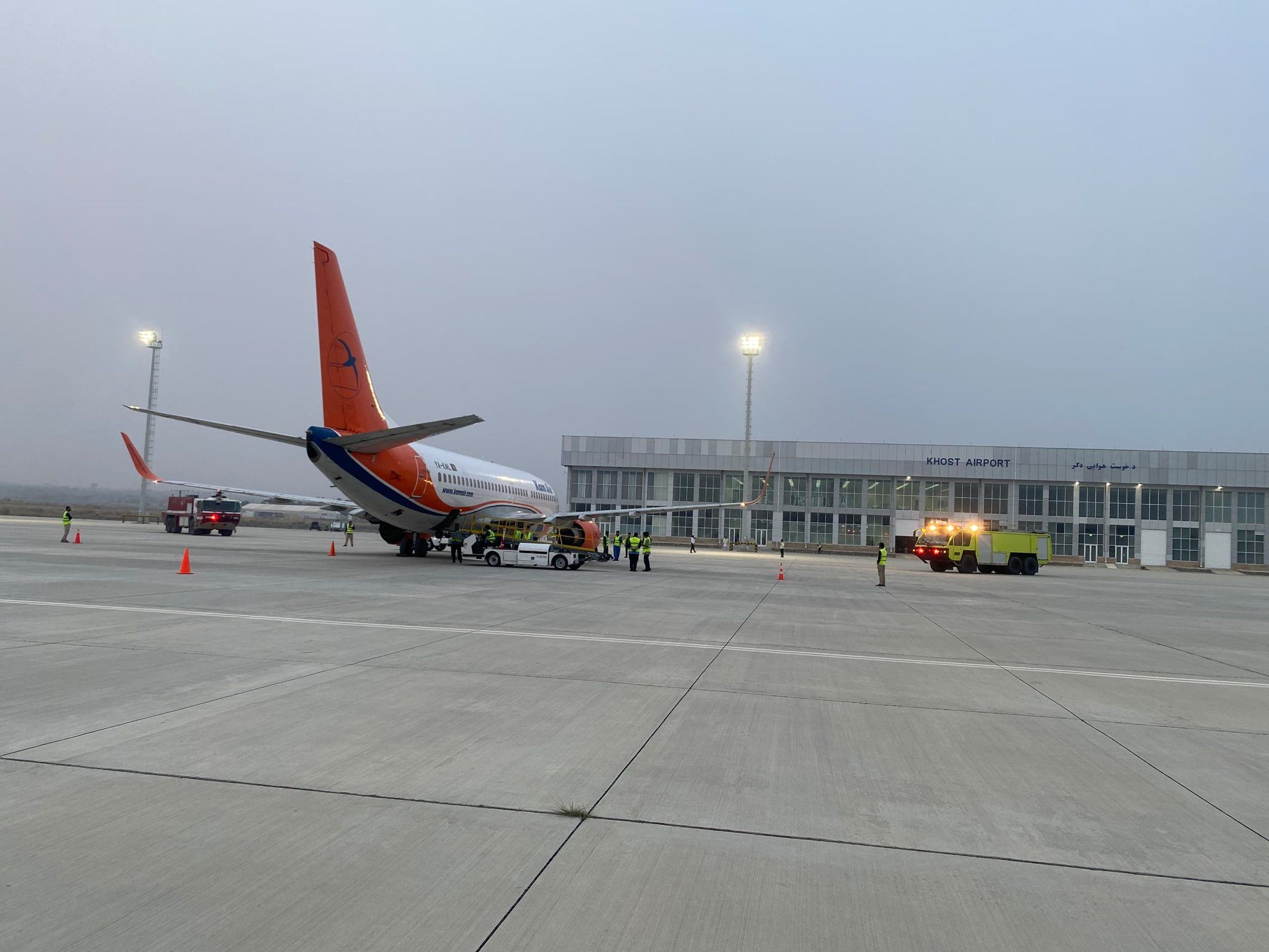 وزارت ترانسپورت طالبان: پرواز مستقیم از ولایت خوست به شهر جده عربستان سعودی آغاز شد
