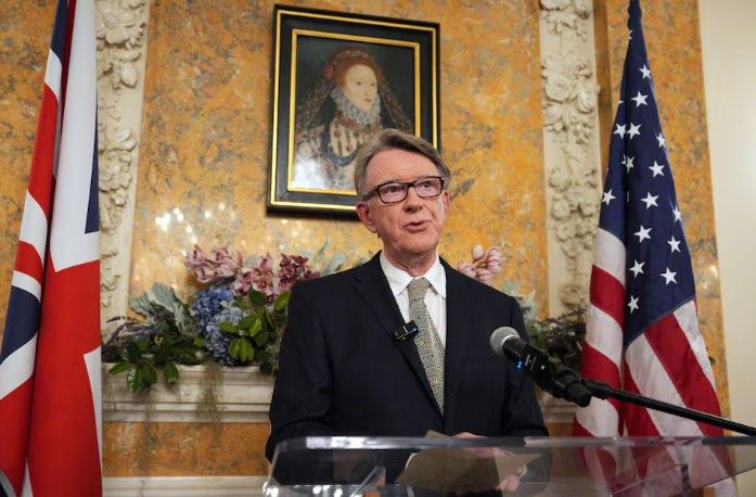 سفیر بریتانیا در واشنگتن به دلیل رابطه‌اش‌ با جفری اپستین برکنار شد